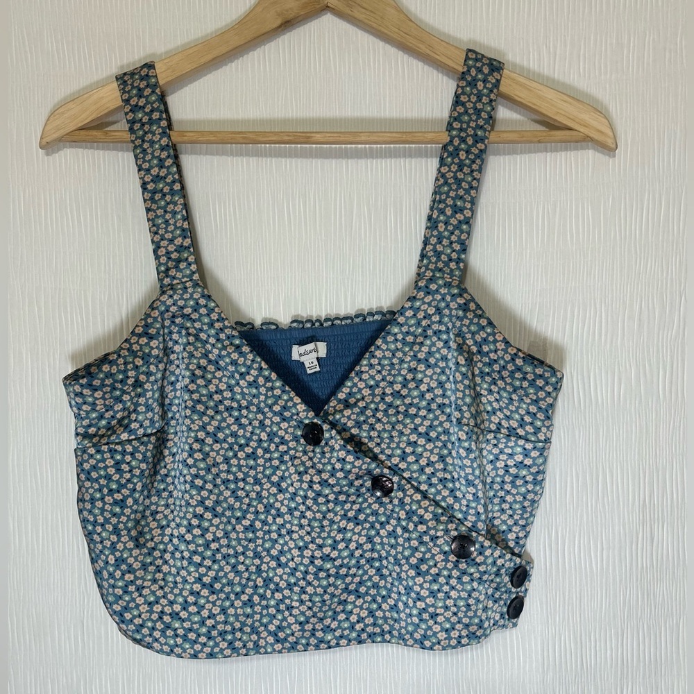 Madewell Black and Gray Bustier Tank Top